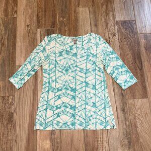 Chico’s Geometric Design Blouse
